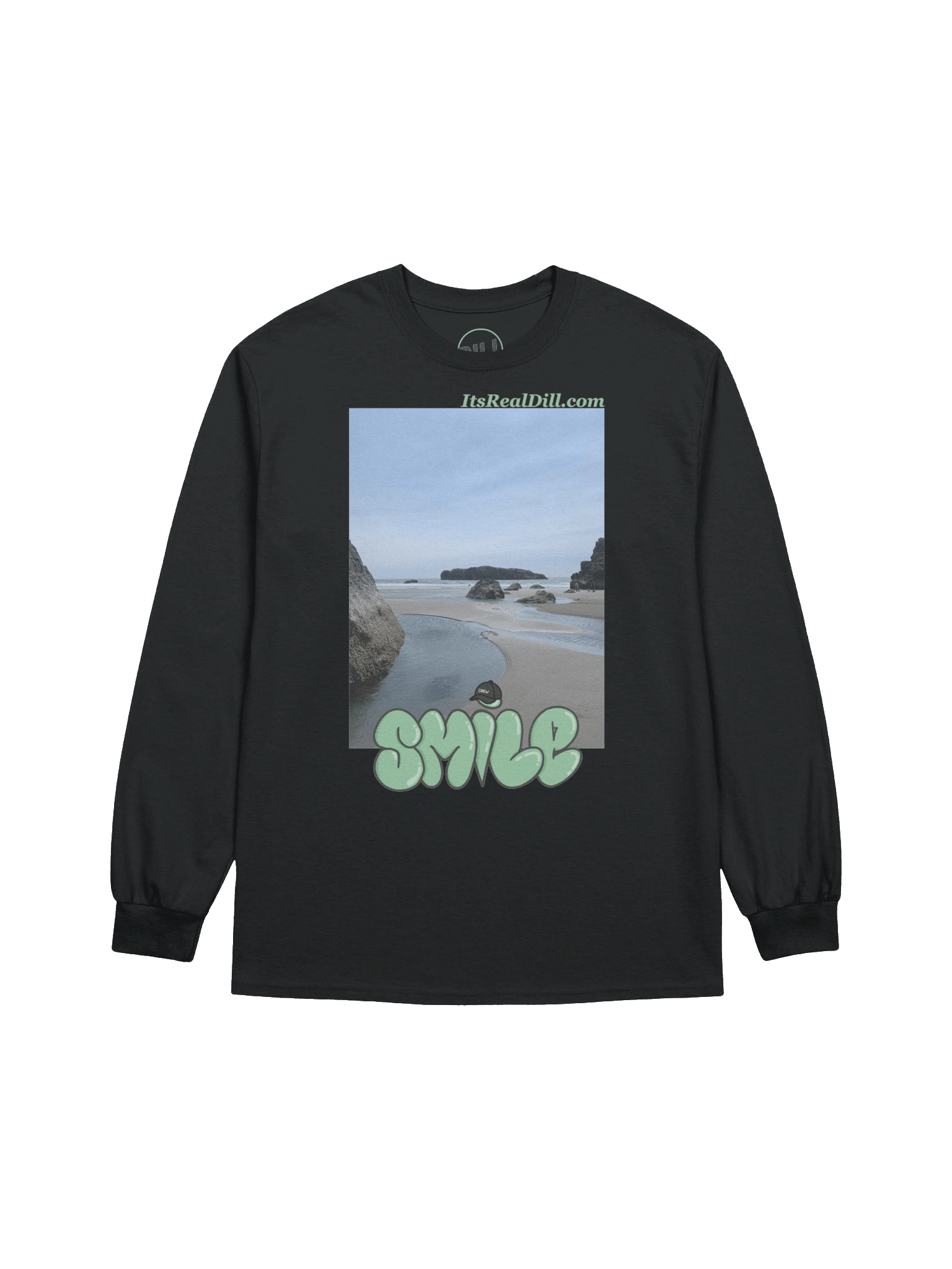 Dill's Real Smile Line "Ocean Side Pools" Long Sleeve product image (1)