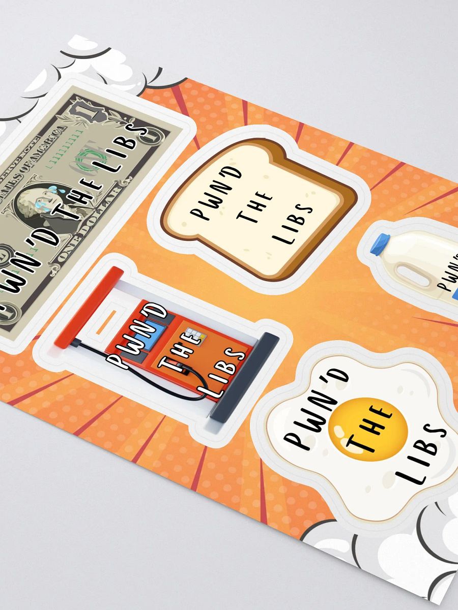 PWN'D The Libs Sticker Sheet Set product image (3)