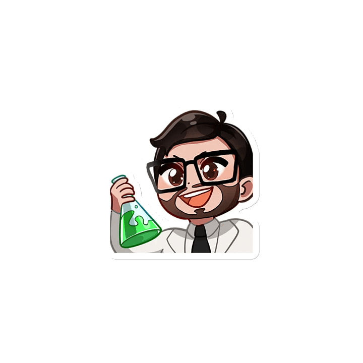 spectrumbranch Science Emote Magnet product image (1)
