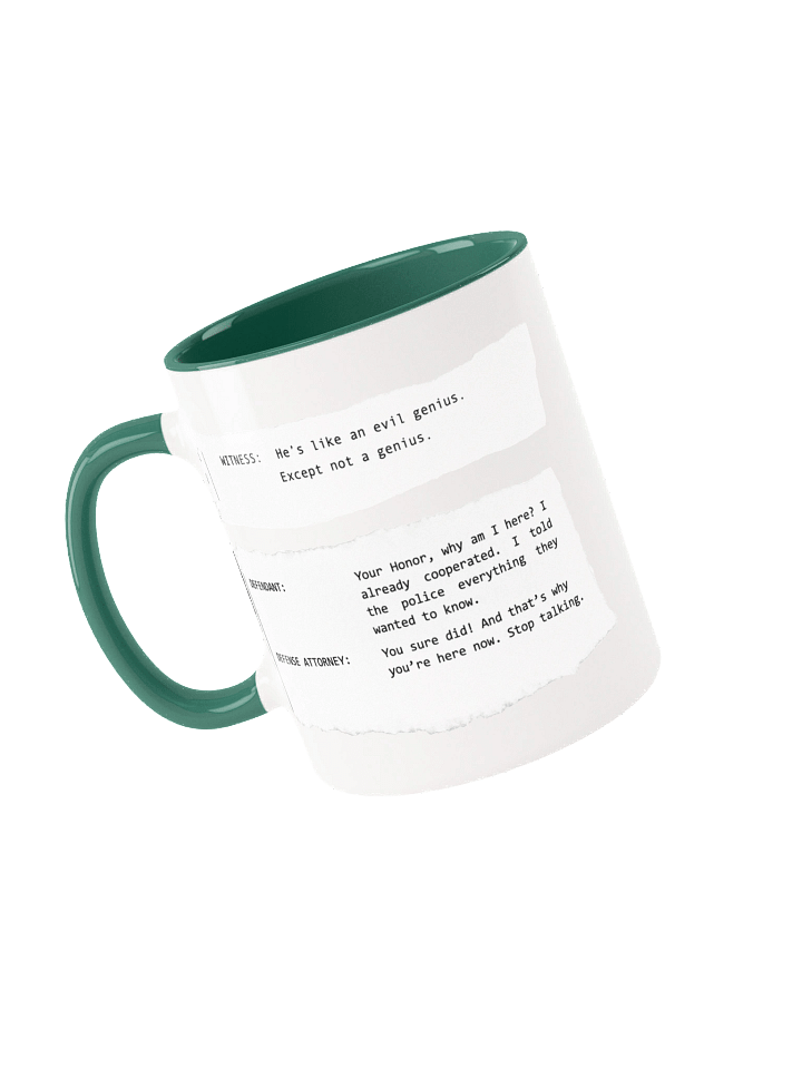 Kachow Transcripts Green Ceramic Mug product image (2)