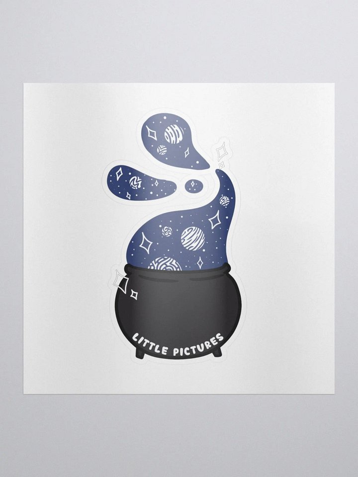 Big Spooky Space Brew Kiss-Cut Sticker product image (1)