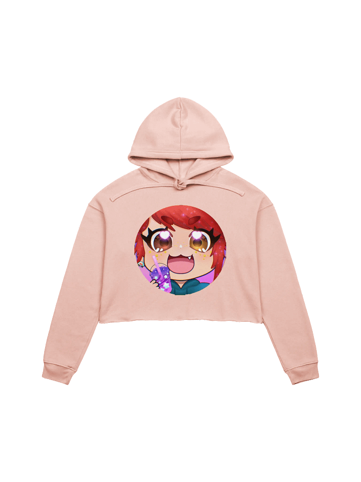 Boba Tea Pearl Fleece Crop Hoodie product image (1)