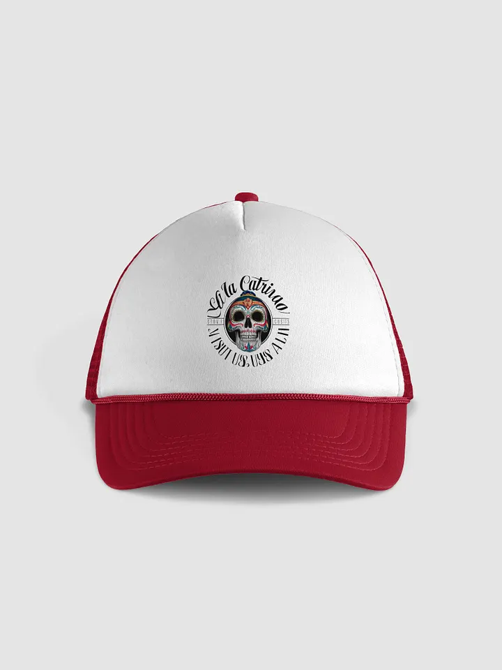 Elegant Skull Foam Trucker Hat -La Catrina Celebration Tee- product image (1)