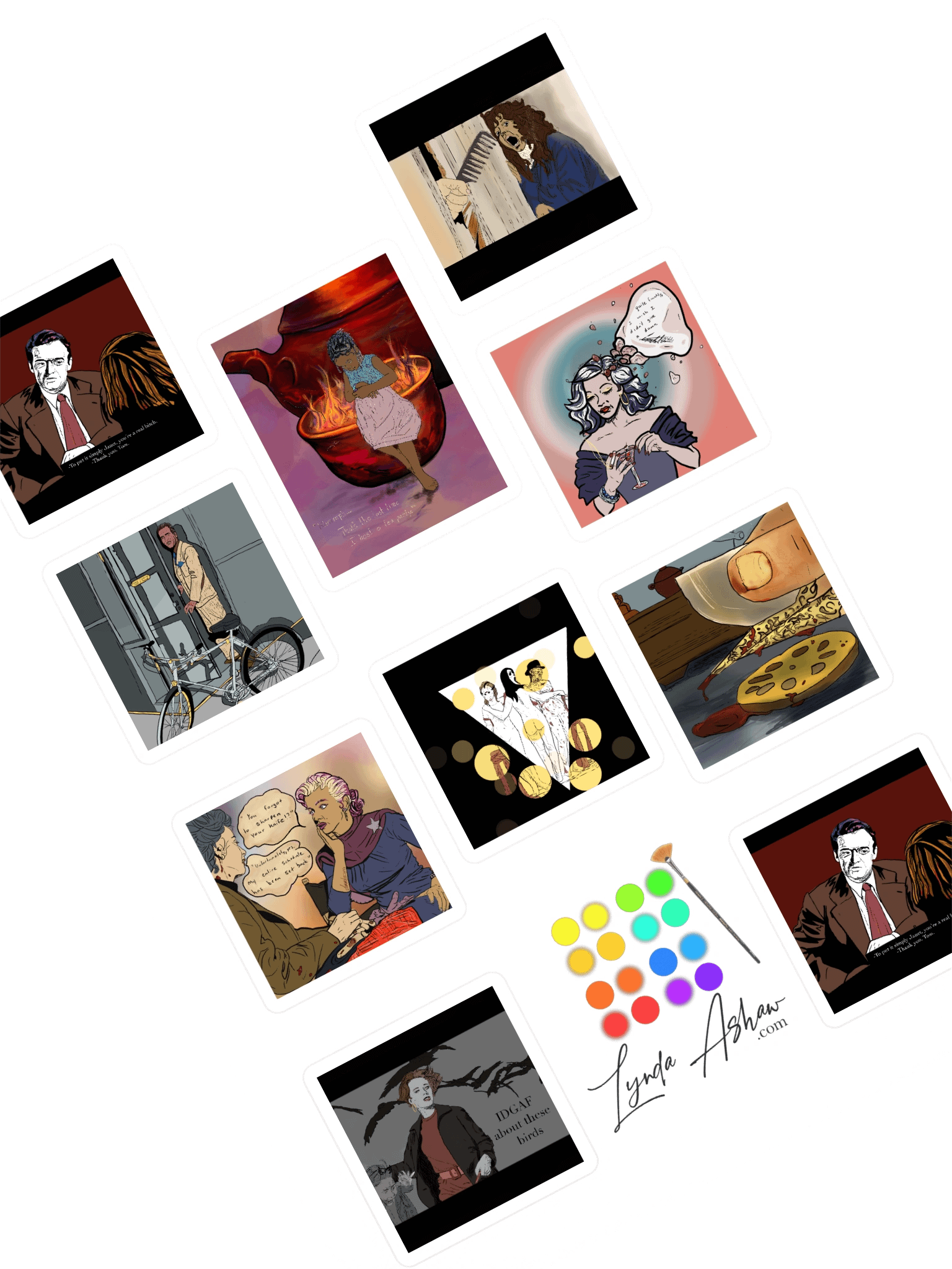 Spooky Season Classics Sticker Sheet product image (1)