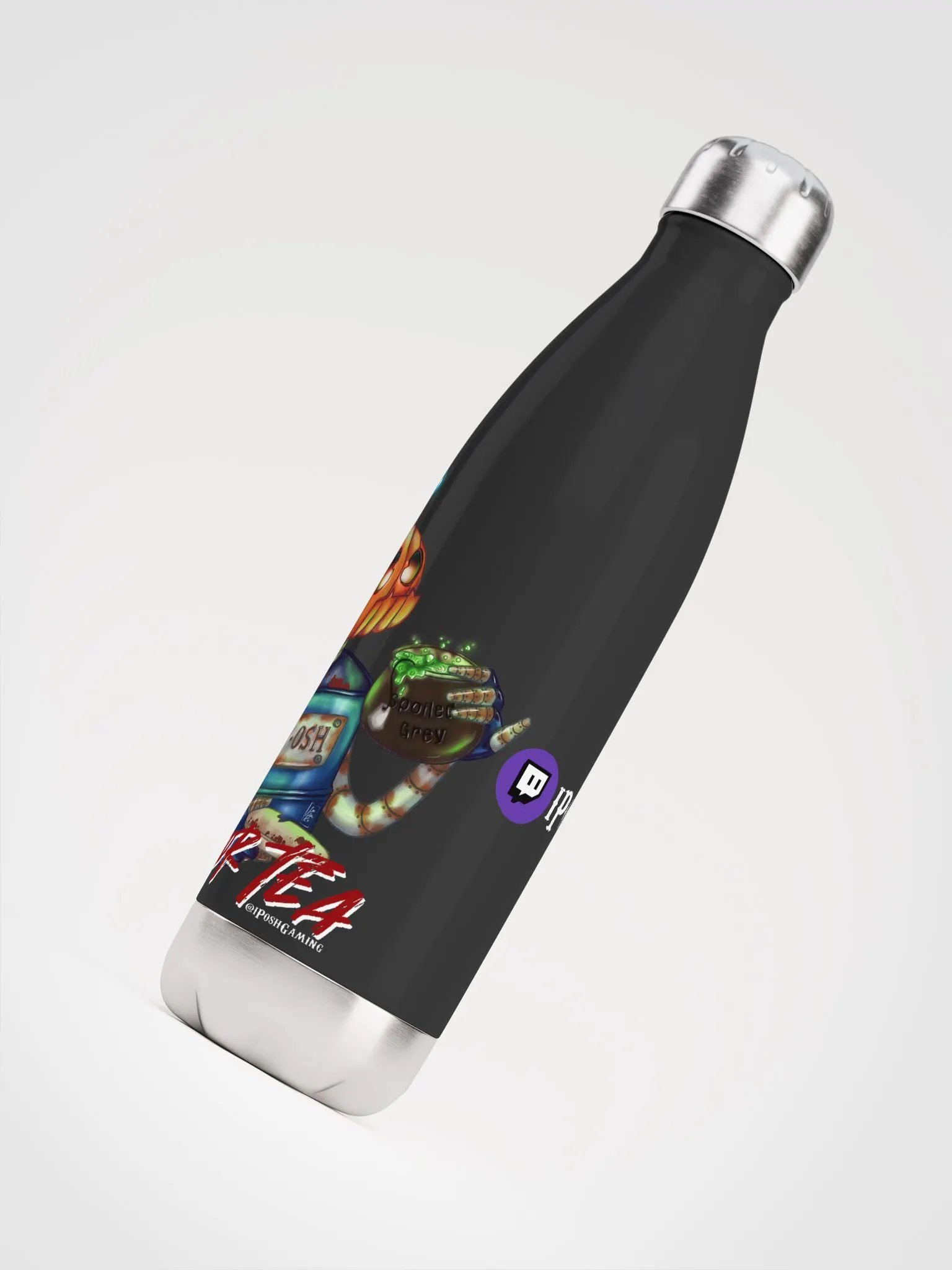Trick Or Tea Stainless Steel Drink Bottle product image (4)