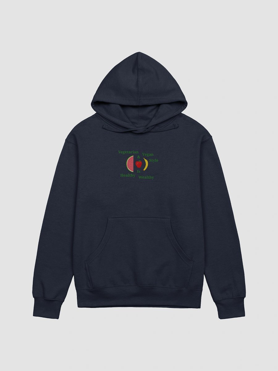 Healthy & Wealthy Vegan Style Hoodie product image (1)