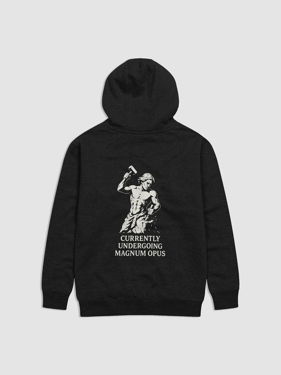 "Magnum Opus in Progress" Hoodie, Legacy/Noise product image (7)