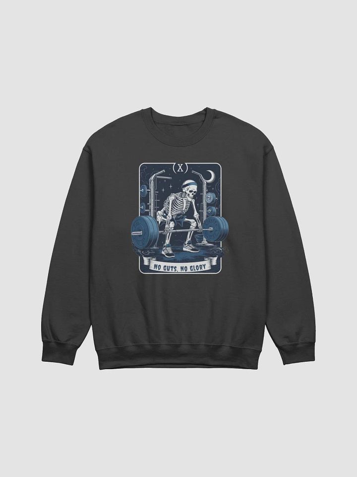 No Guts, No Glory Skeleton Deadlift Sweatshirt product image (8)