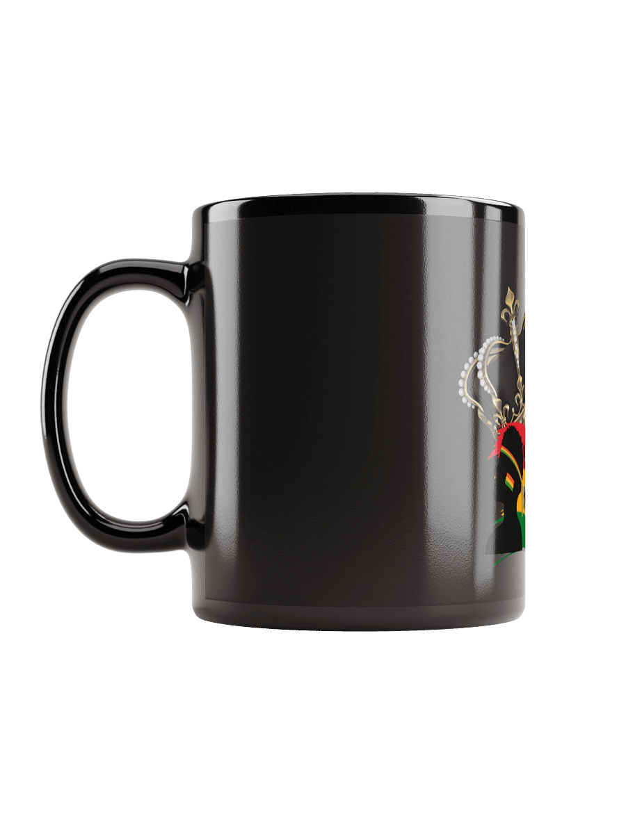 KINGS PROTECT QUEENS MUG BLACK product image (6)