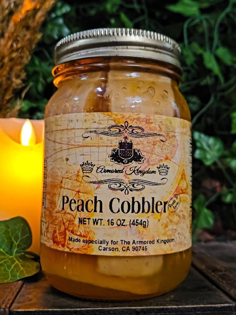 The Armored Kingdom Premium Peach Cobbler (16 OZ) product image (1)