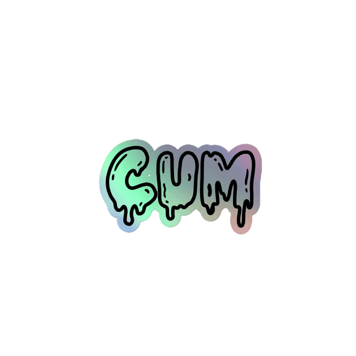 Cum Holo Sticker product image (1)