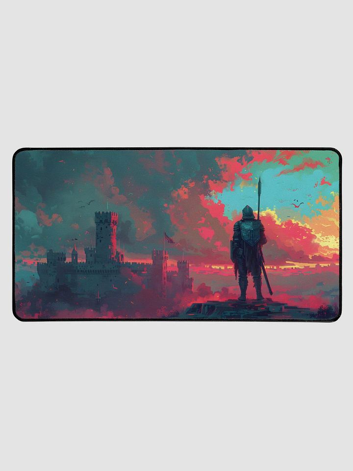 Lone Knight Deskmat product image (1)