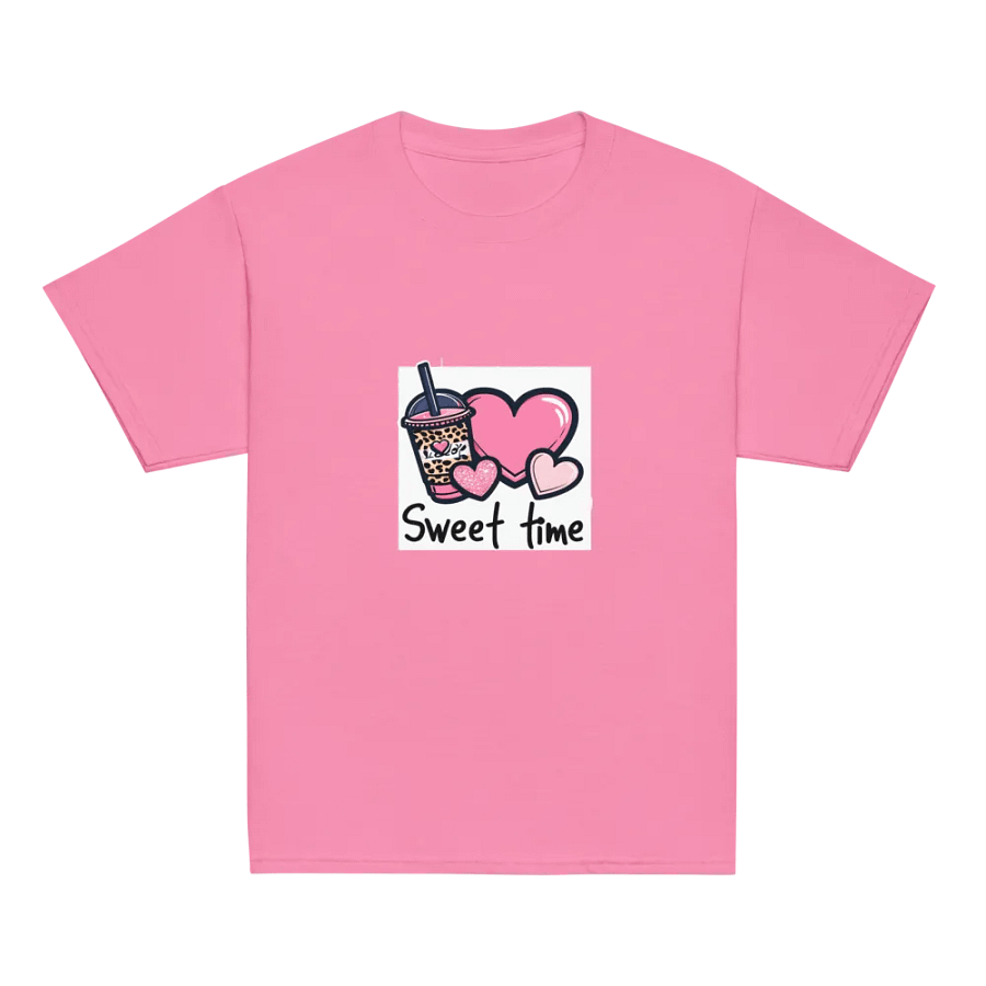 Leopard Print Sweet Time Kids Tee product image (1)