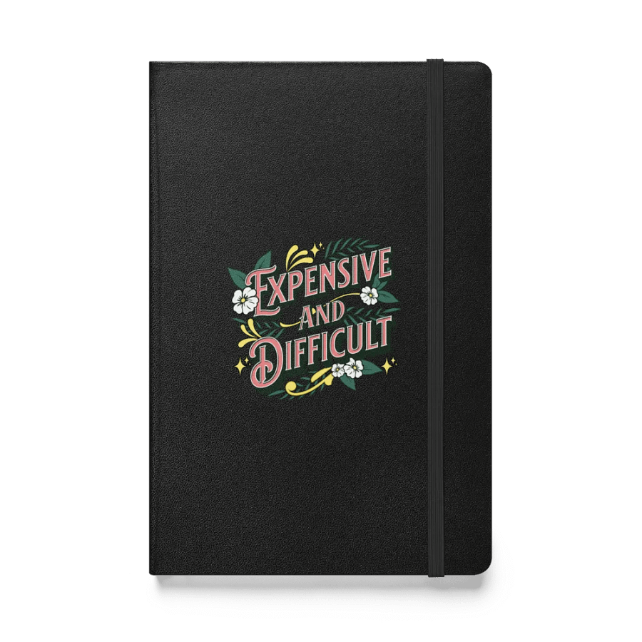 Expensive And Difficult Hardcover Bound Notebook product image (1)