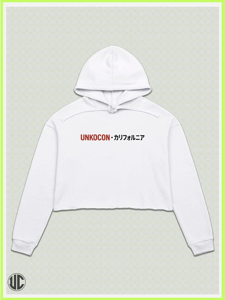 UnkoCon – Ventura CA Surfer Crop Hoodie product image (2)