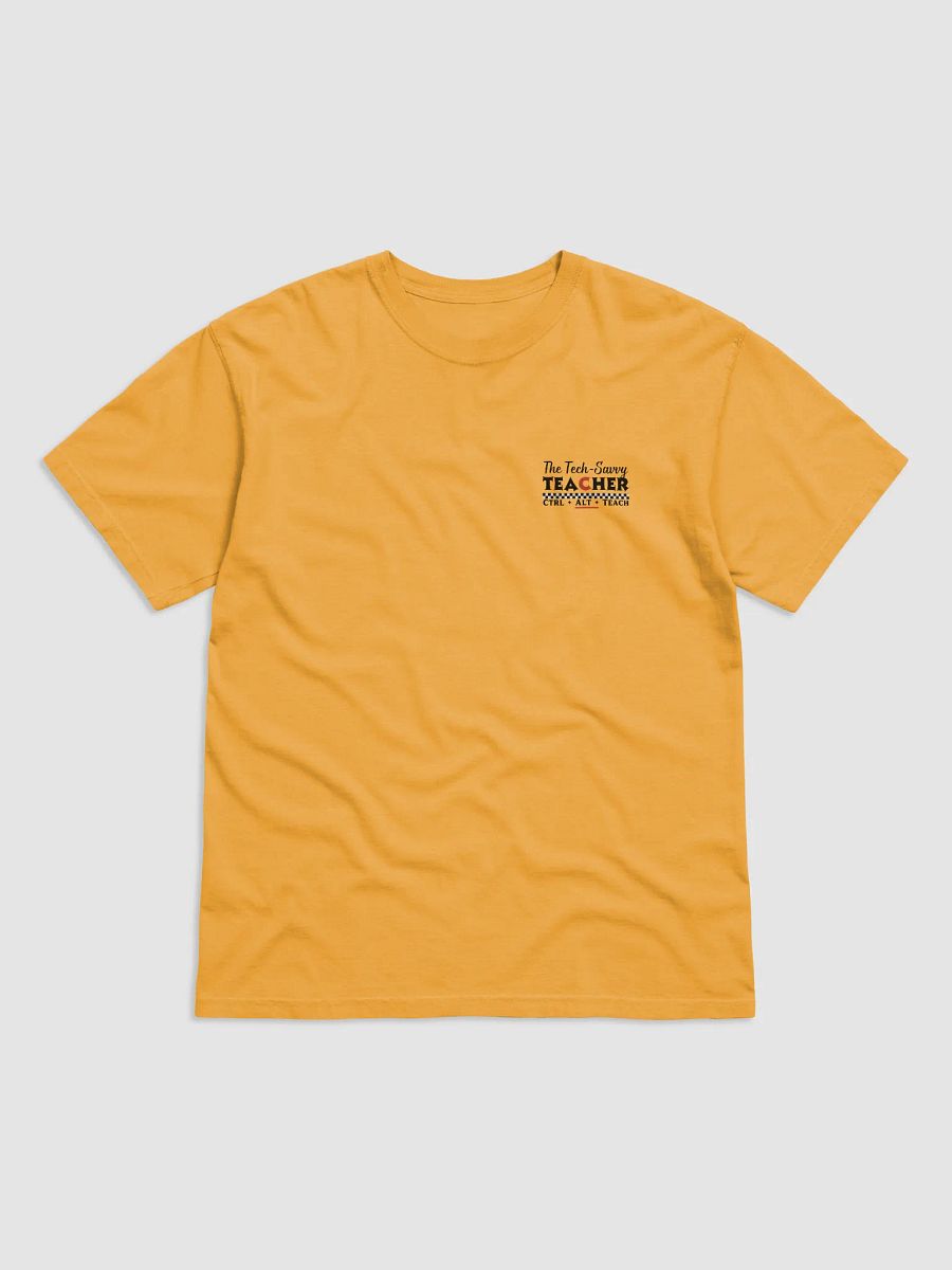 The Tech Savvy Teacher, Ctrl + Alt + Teach Comfort Colors T-shirt - Pocket product image (5)
