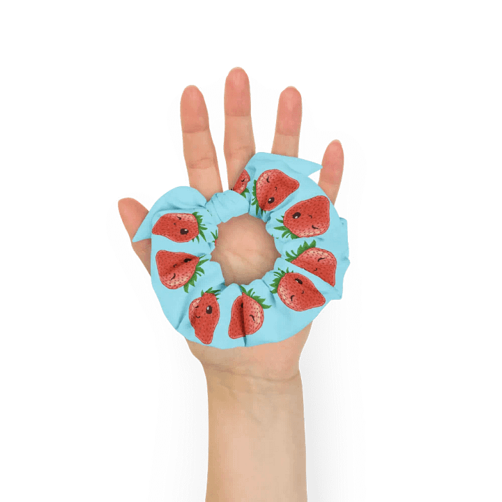 Lottie's Sweet Strawb Scrunchie - Blue product image (2)