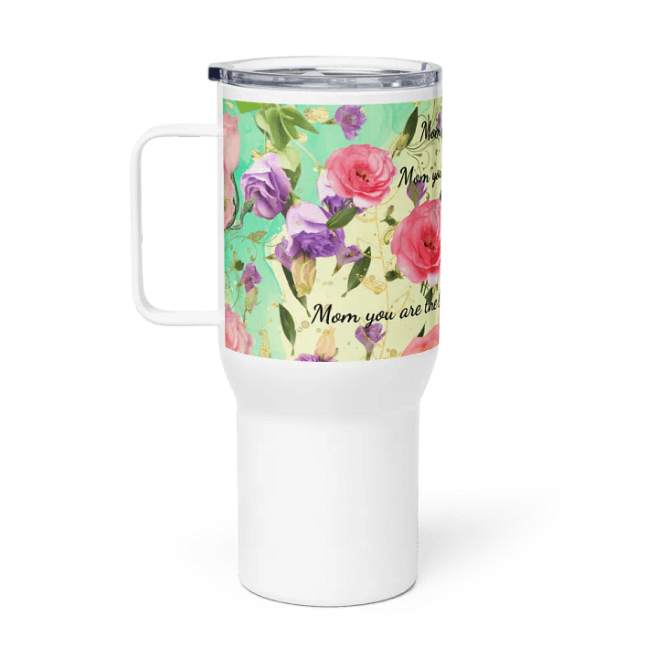 Mom's appreciation Floral Travel Mug gift for mothersday product image (1)