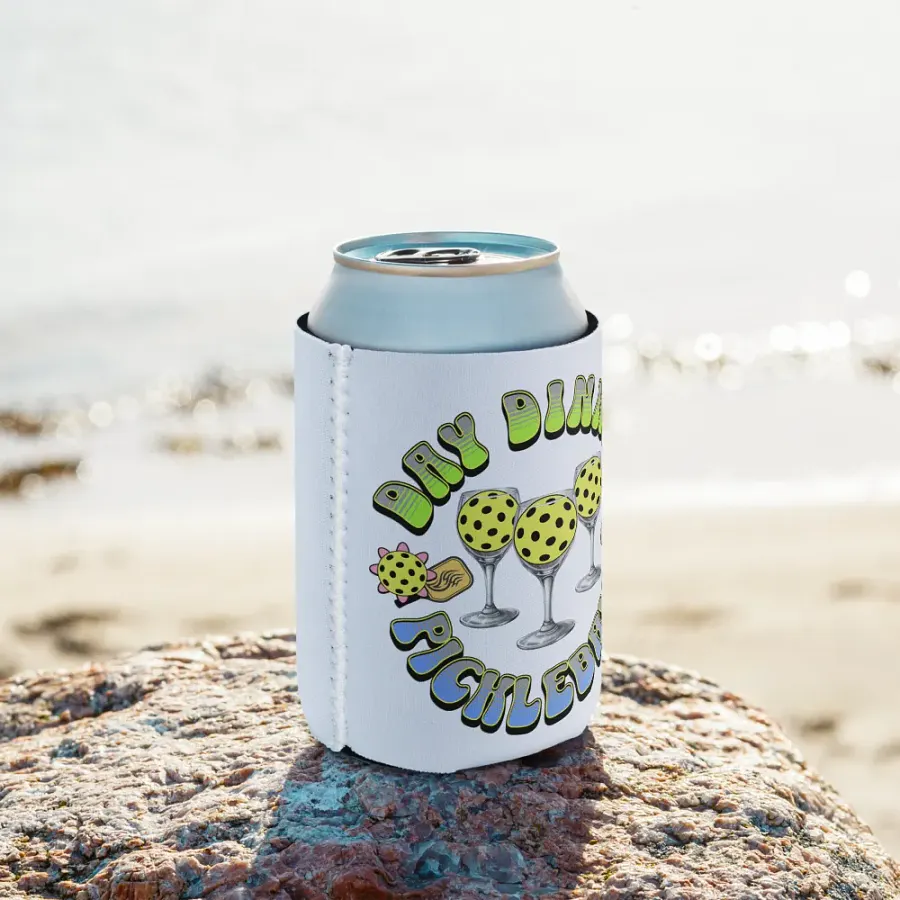 Day Drinker Pickleball Can Cooler product image (9)
