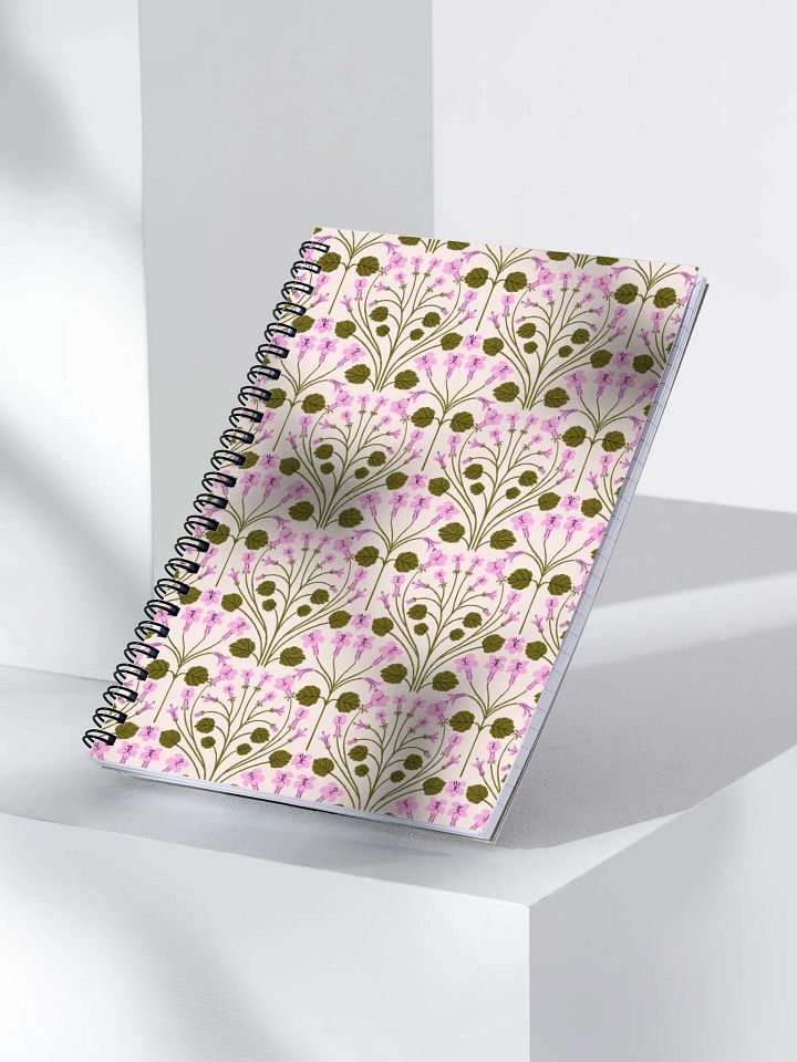 Alpine Serenity - Pink and Green - Spiral Notebook product image (1)
