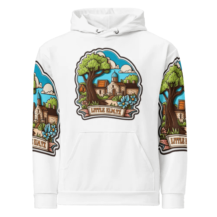 Little Elm Texas All-Over Scenic Hoodie product image (1)