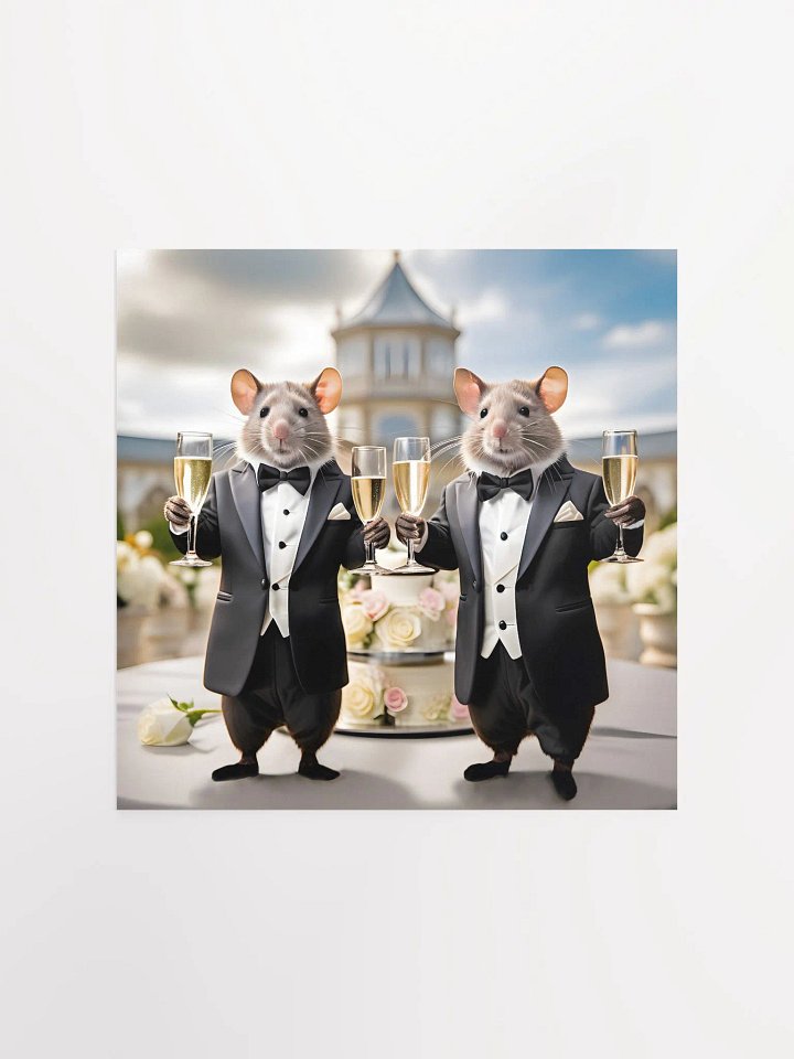 When Wedding Wait Staff Are Outsourced Poster product image (1)