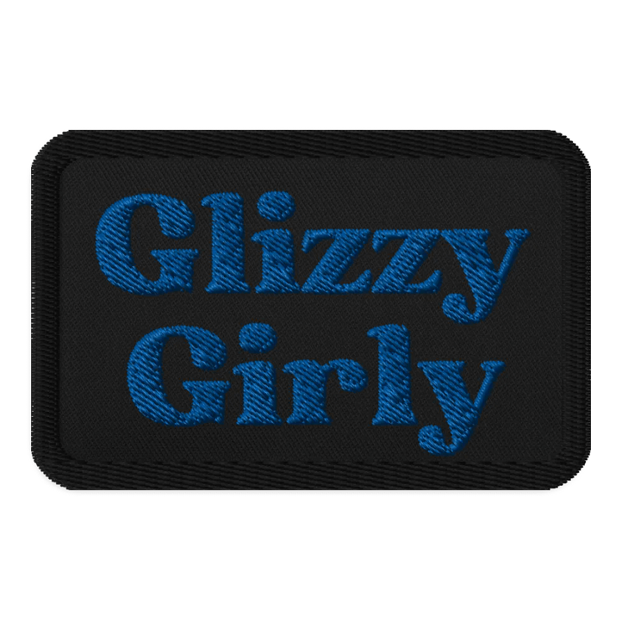 Glizzy Girly Blue Patch product image (1)