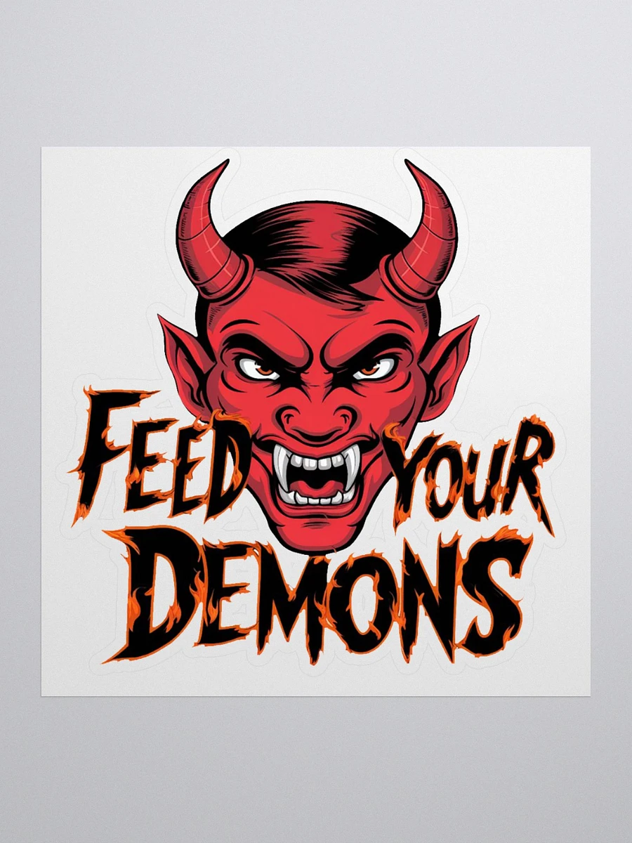 Vinyl Feed Your Demons Sticker product image (2)