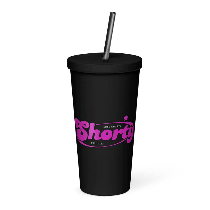 Bold Pink Shorty Star Insulated Tumbler product image (1)