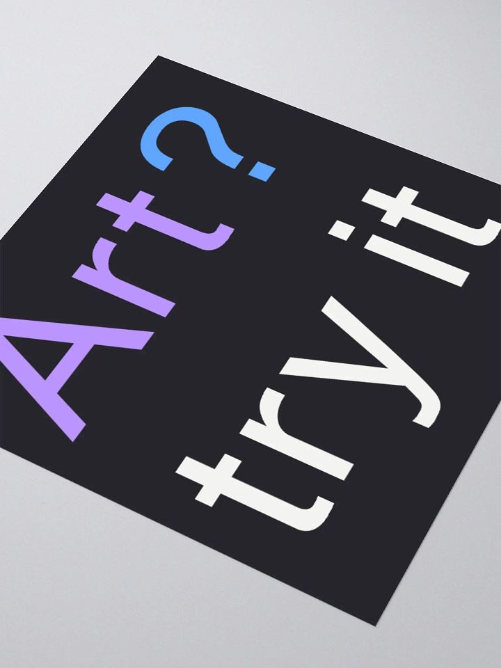 Try Art Sticker product image (1)