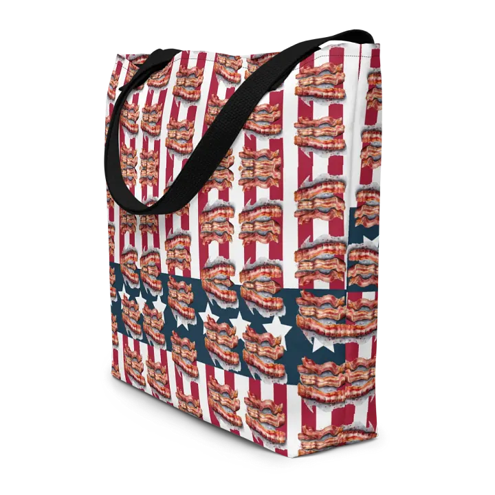 Bacon and America Print Tote Bag product image (2)