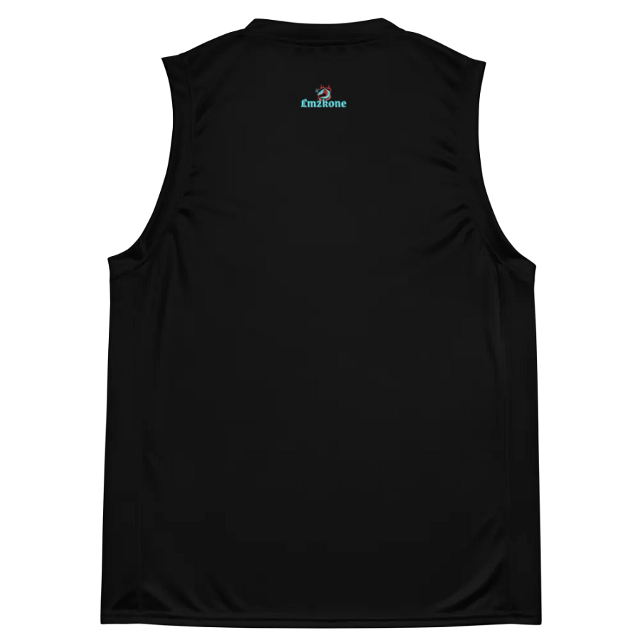 Majestic Tiger Eyes Blue - Unisex Basketball Jersey UPF50+ protection product image (11)