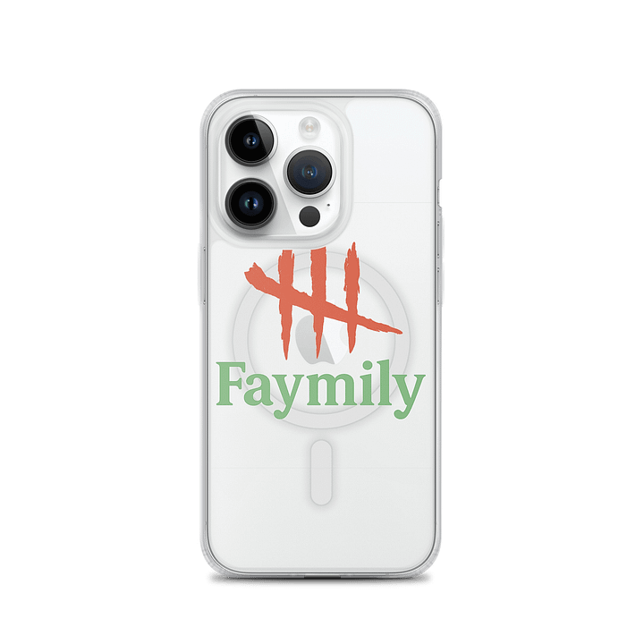 Faymily Tally Clear iPhone® Case product image (1)