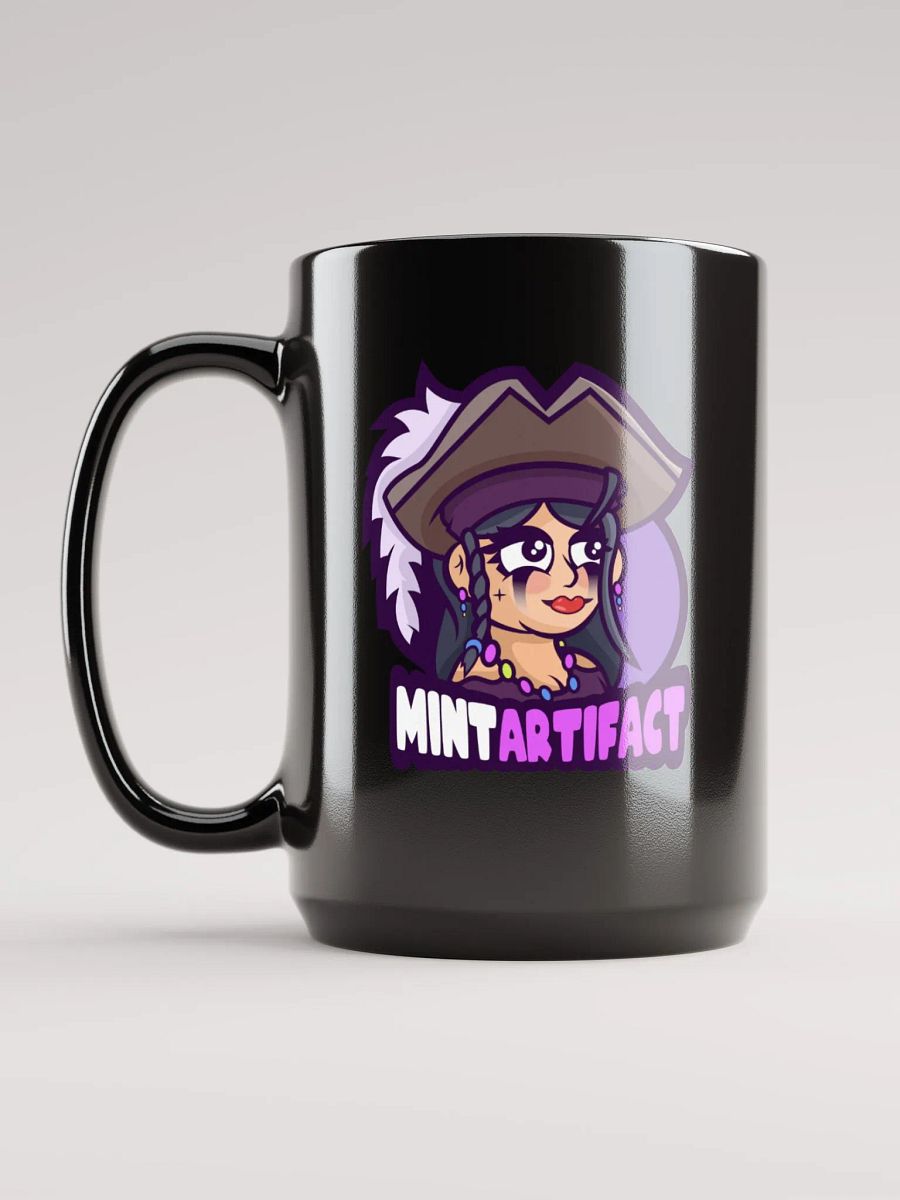 Black MintArtifact Logo Mug product image (6)