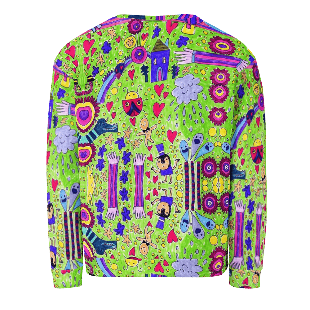 Abstract Doodle Life Unisex Sweatshirt product image (4)