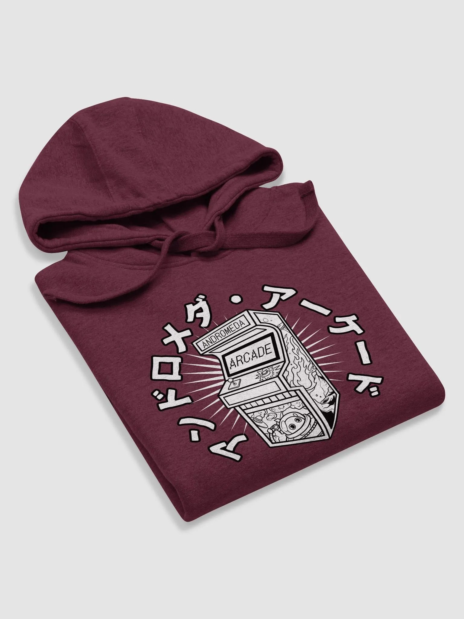 Andromeda Arcade Hoodie (Black & White) product image (47)