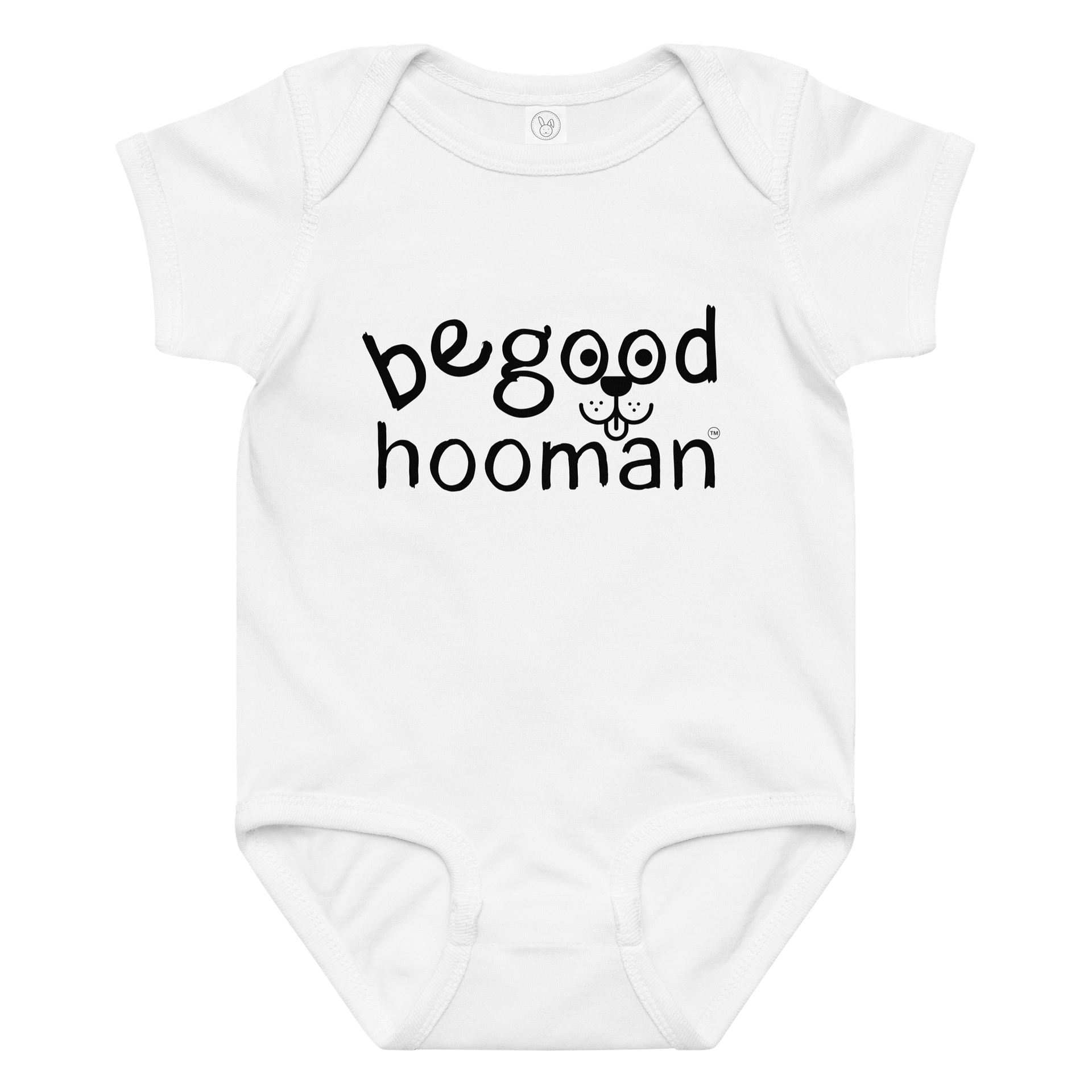 Cozy Cotton Rabbit Bodysuit (White) product image (1)