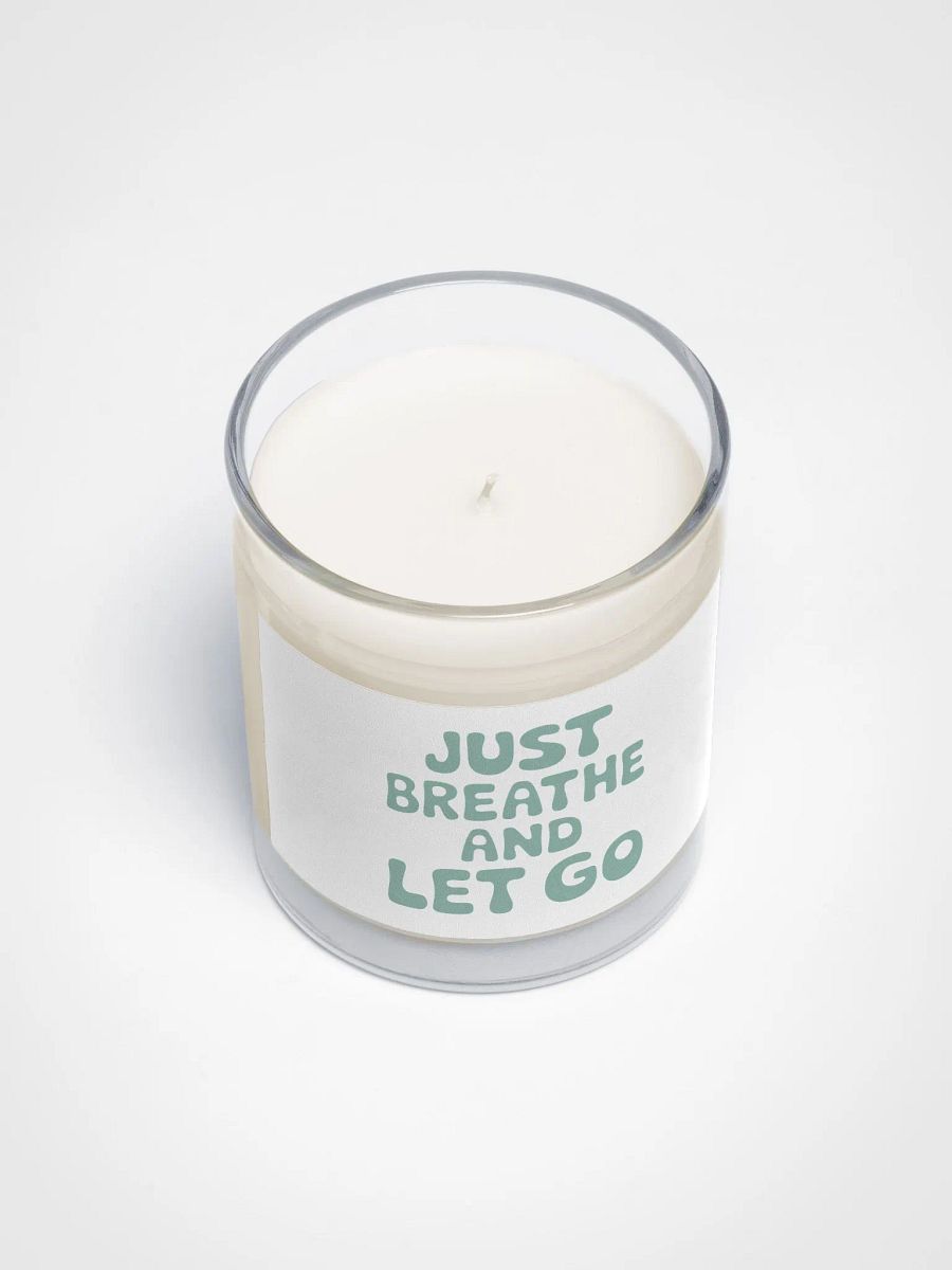 Just Breathe And Let Go Candle product image (3)