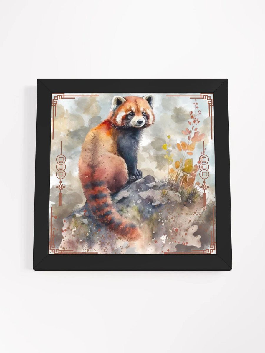 Autumnal Red Panda Watercolor Poster product image (53)
