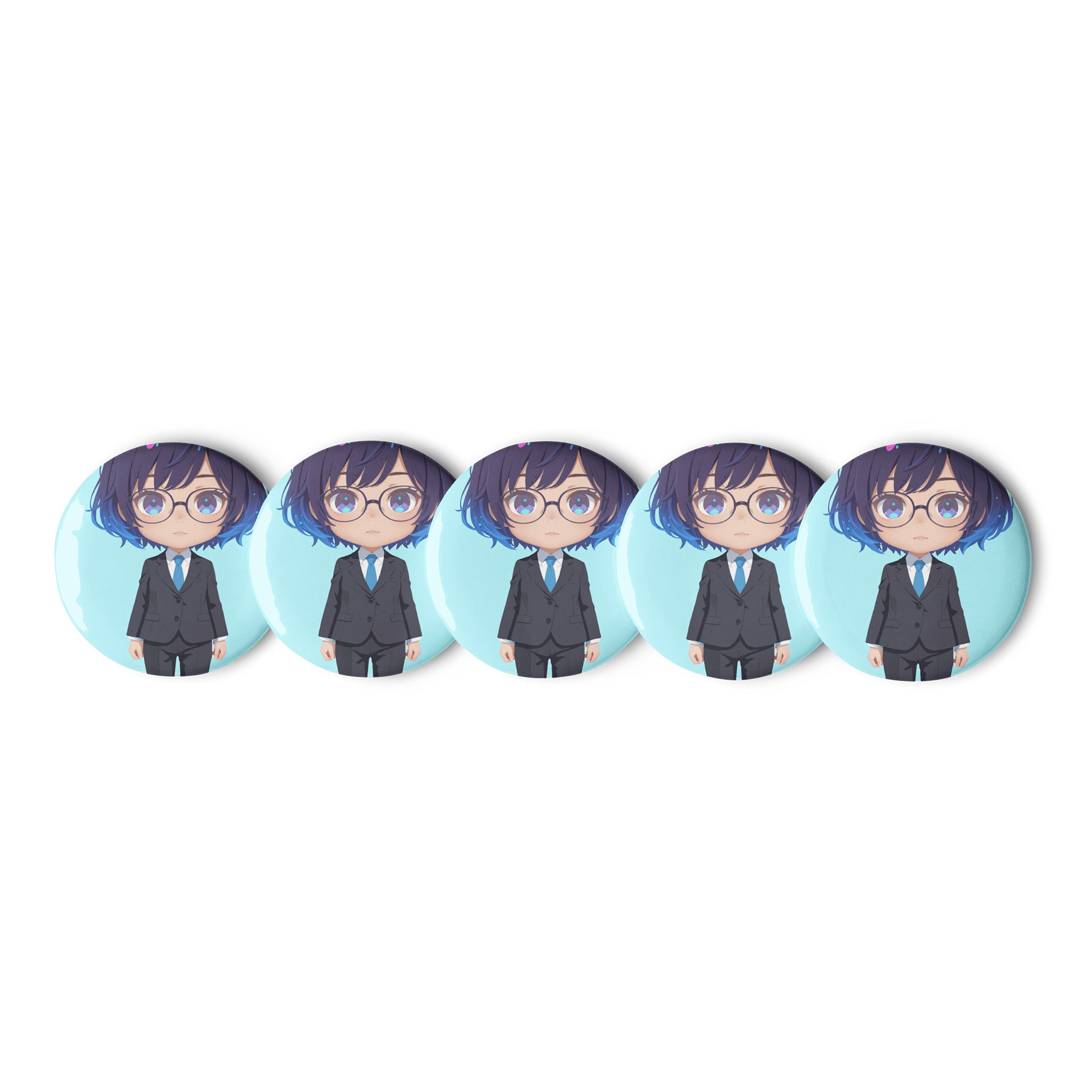 Chibi Business Collection Pin Set product image (1)