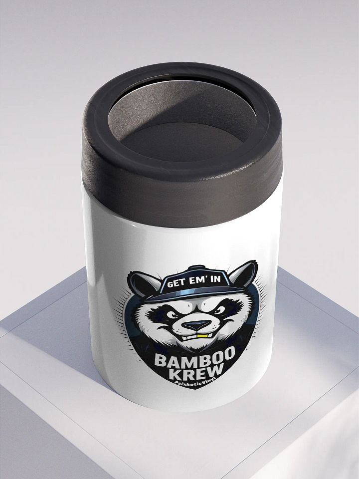 BAMBOO KREW Badge Stainless Steel Koozie product image (2)