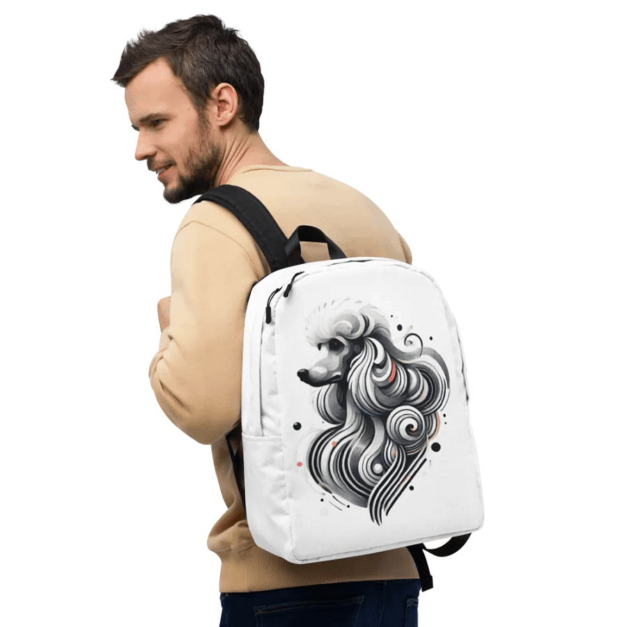 Abstract Poodle Bagpack product image (10)