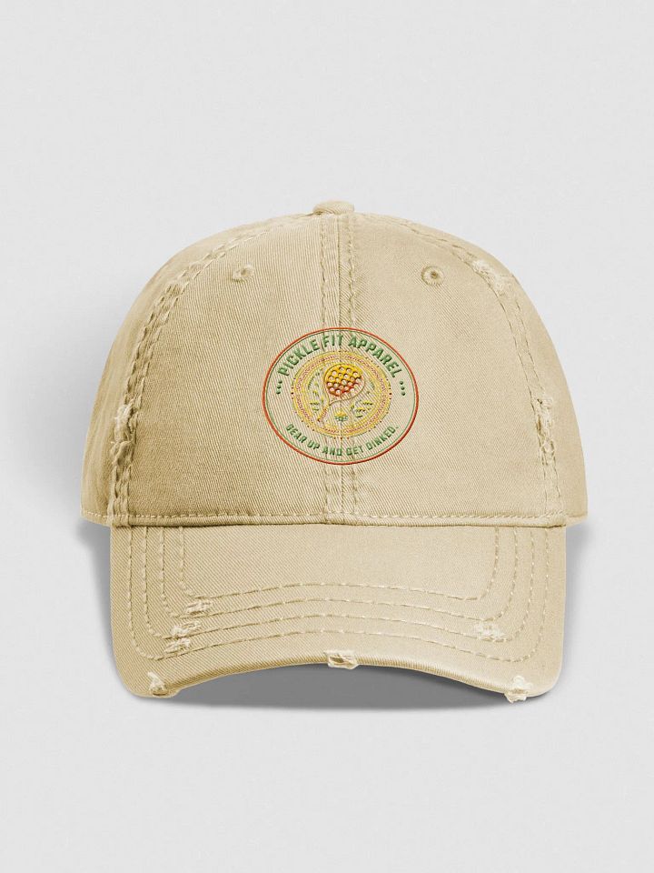 Pickle Fit Paddle Distressed Dad Hat product image (9)