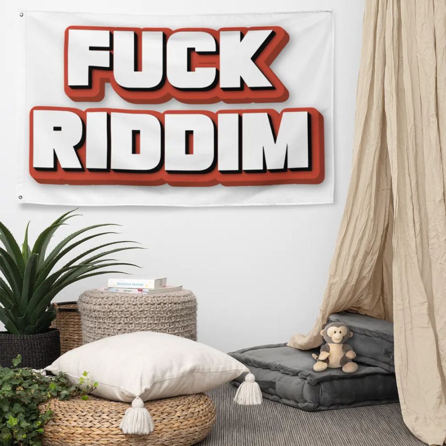 F*CK RIDDIM Flag product image (5)