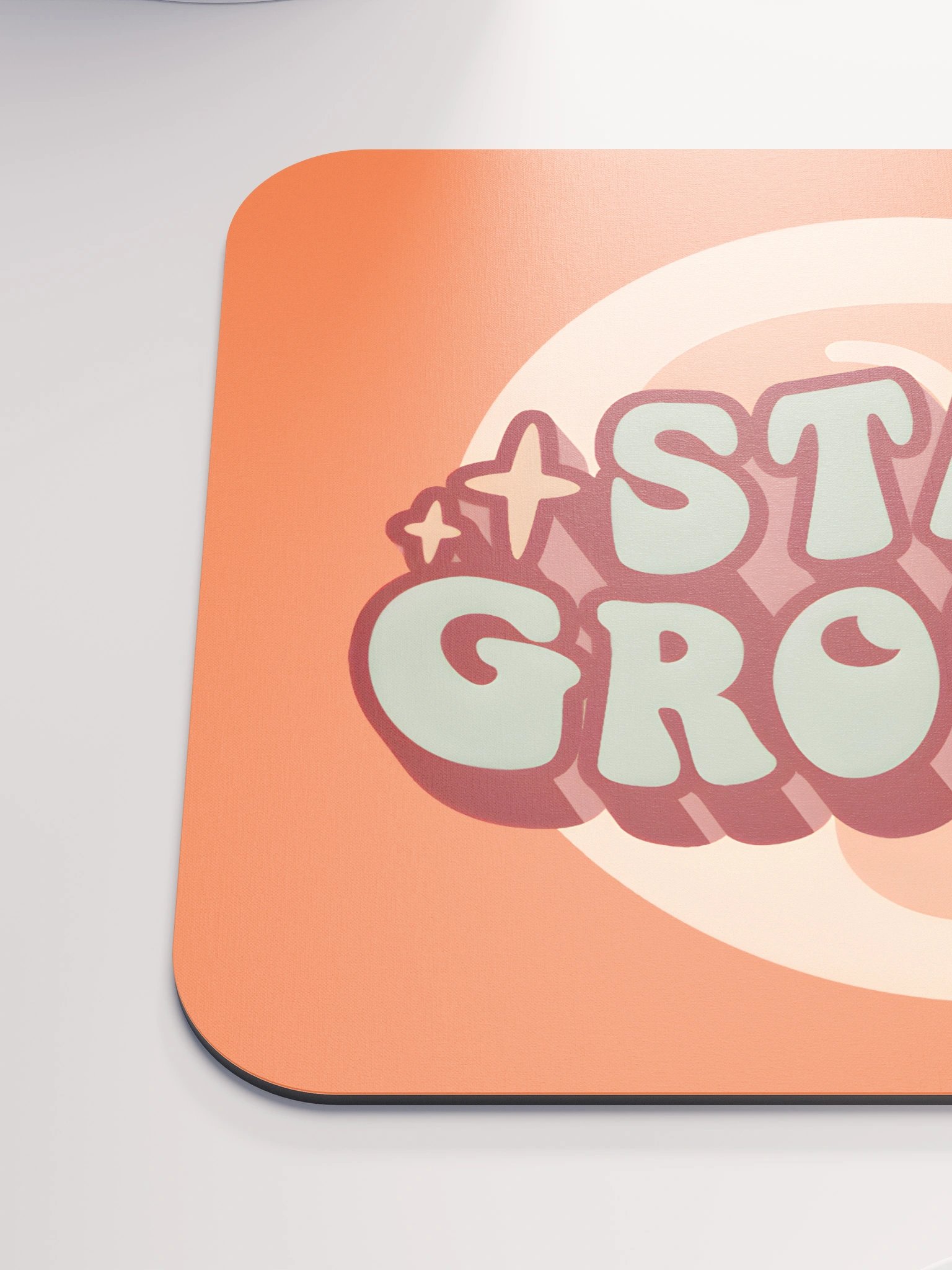 Stay Groovy Mouse Mat - Orange product image (6)