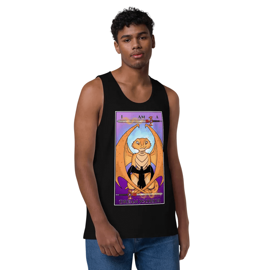 Day of the Dragon Tarot Card Tank Top product image (6)