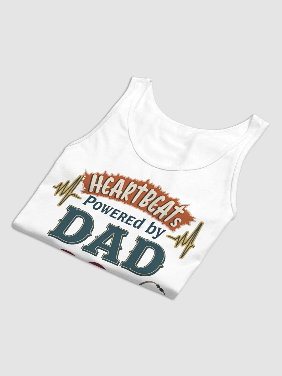 Dad Heartbeats Jersey Tank product image (9)