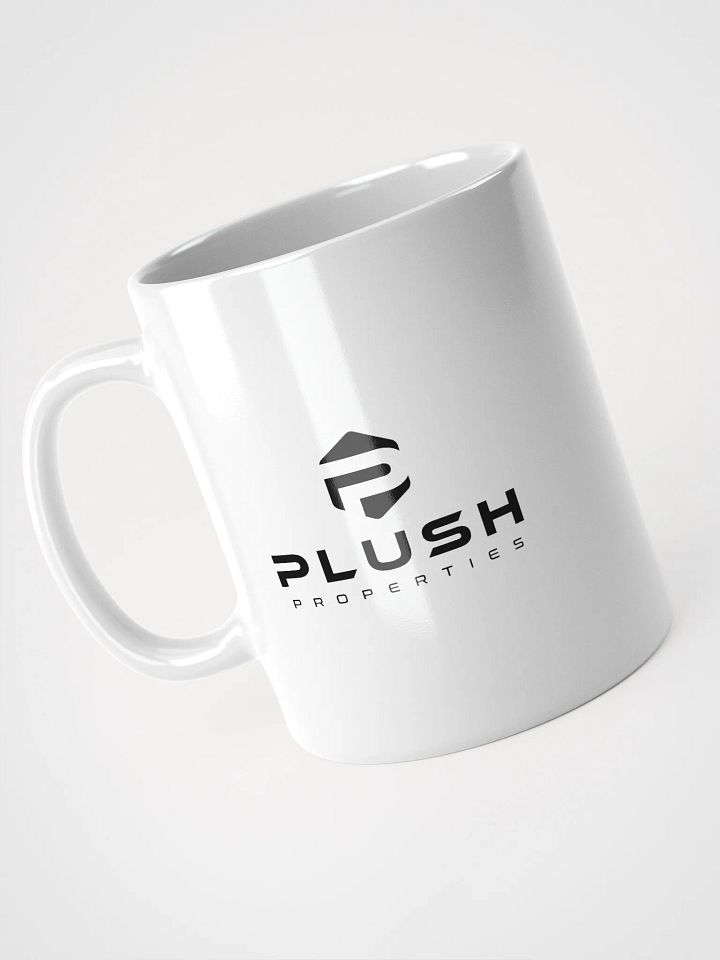 Plush White Glossy Mug product image (1)