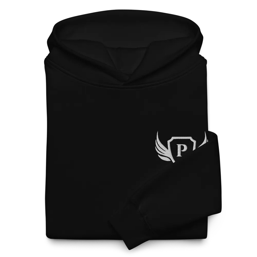 Pearce Unisex White Logo Hoodie product image (10)
