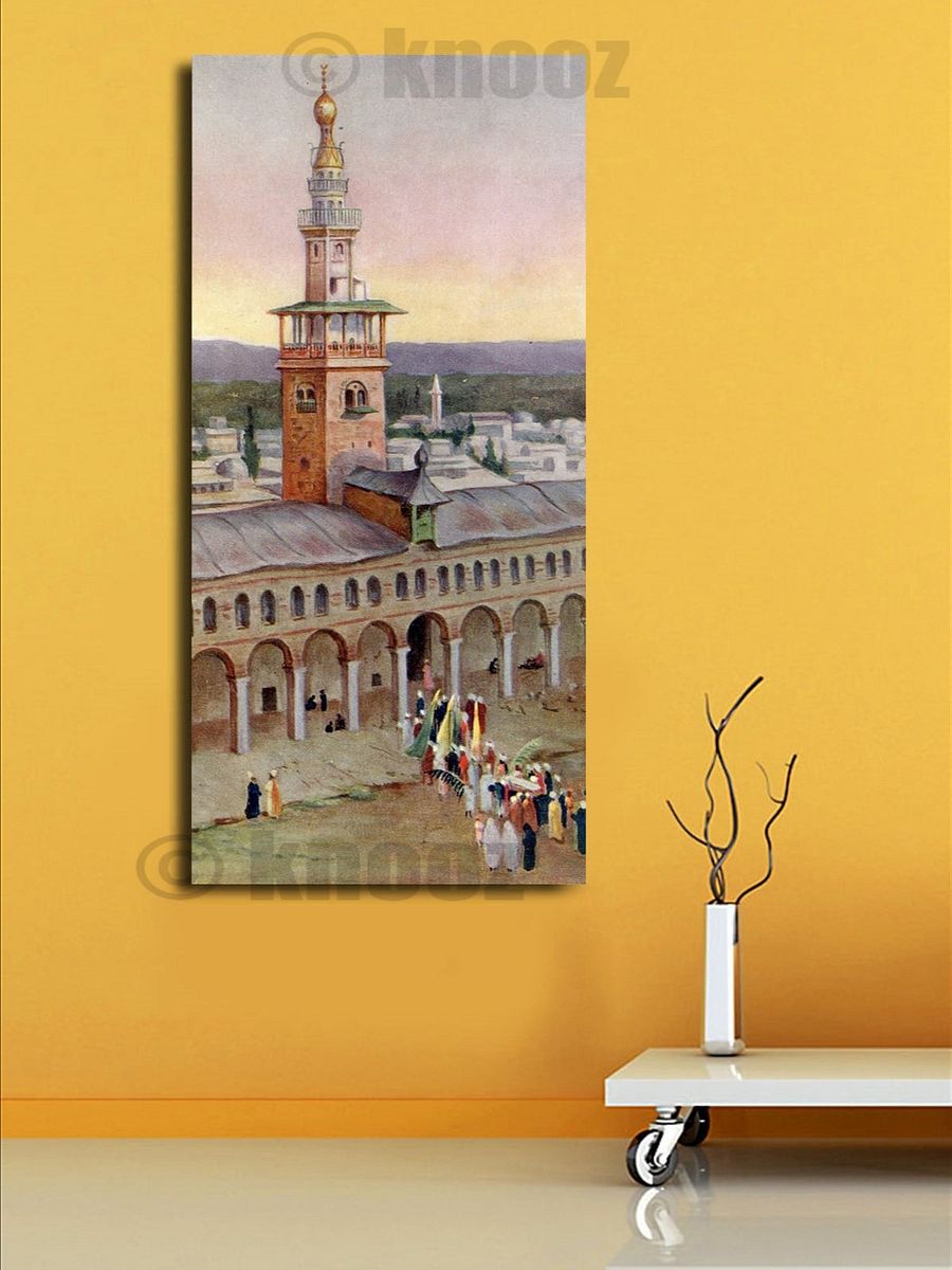 صورة : دمشق منظر عام من مأذنة الجامع الاموي 1908 product image (1)